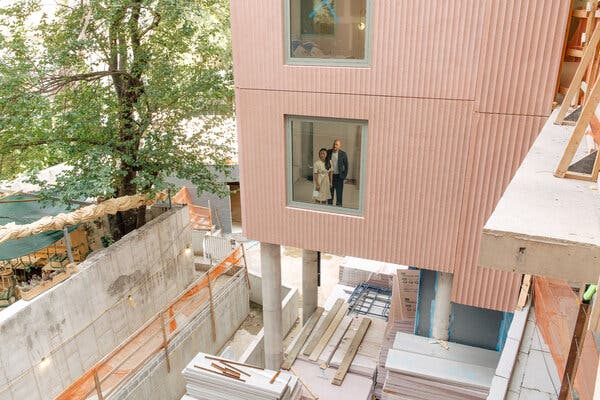 In Brooklyn, a Pink Building Stands Out