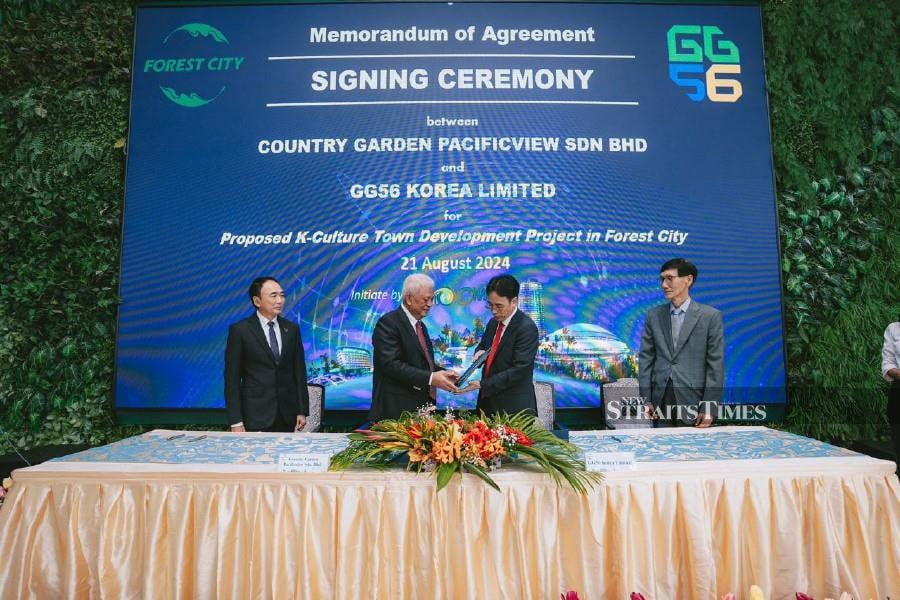South Korea's GG56 pledges US$1bil to build K-Culture town in Forest City