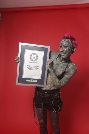 'I'm the world's most tattooed woman – one modification hurt more than all the rest'