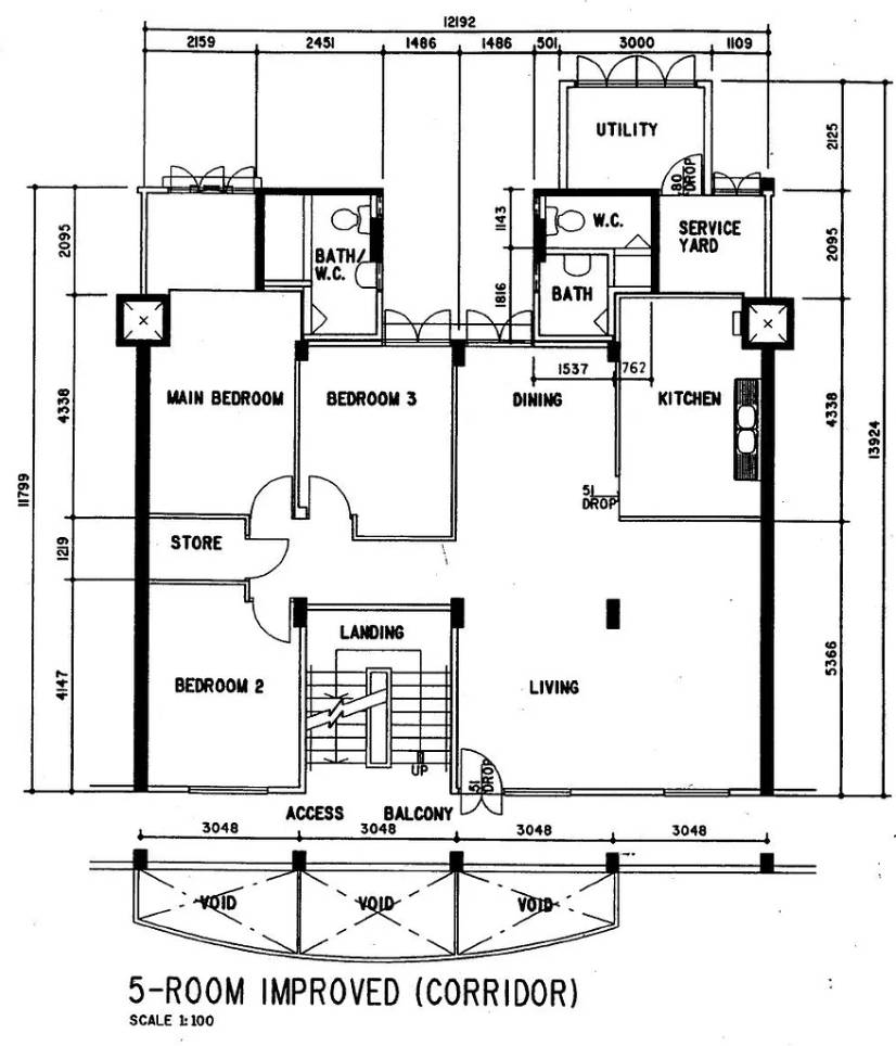 5 unusual HDB layouts from the past that are hard to find today