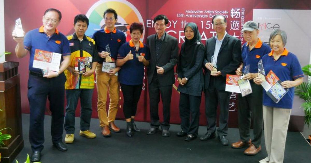 马来西亚美术家协会 即起在马大办书画交流展