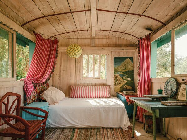 A 95-Square-Foot Caravan Inspired by Roald Dahl