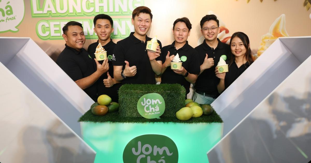 Farm Fresh旗下Jom Cha 推出全新优格冰淇淋