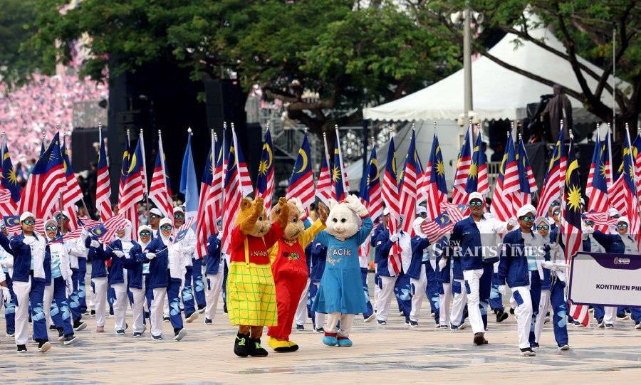 Upin Ipin, Boboiboy, Ejen Ali mascots join the 2024 National Day parade [WATCH]