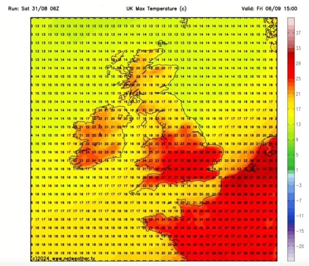 UK heatwave: Exact date Iberian jet stream to engulf Britain sending temperatures to 30C