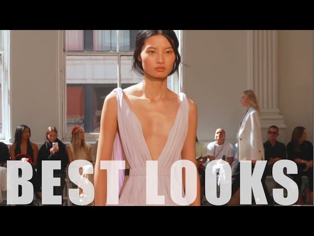 PROENZA SCHOULER Best Looks Spring 2025  New York - 4K