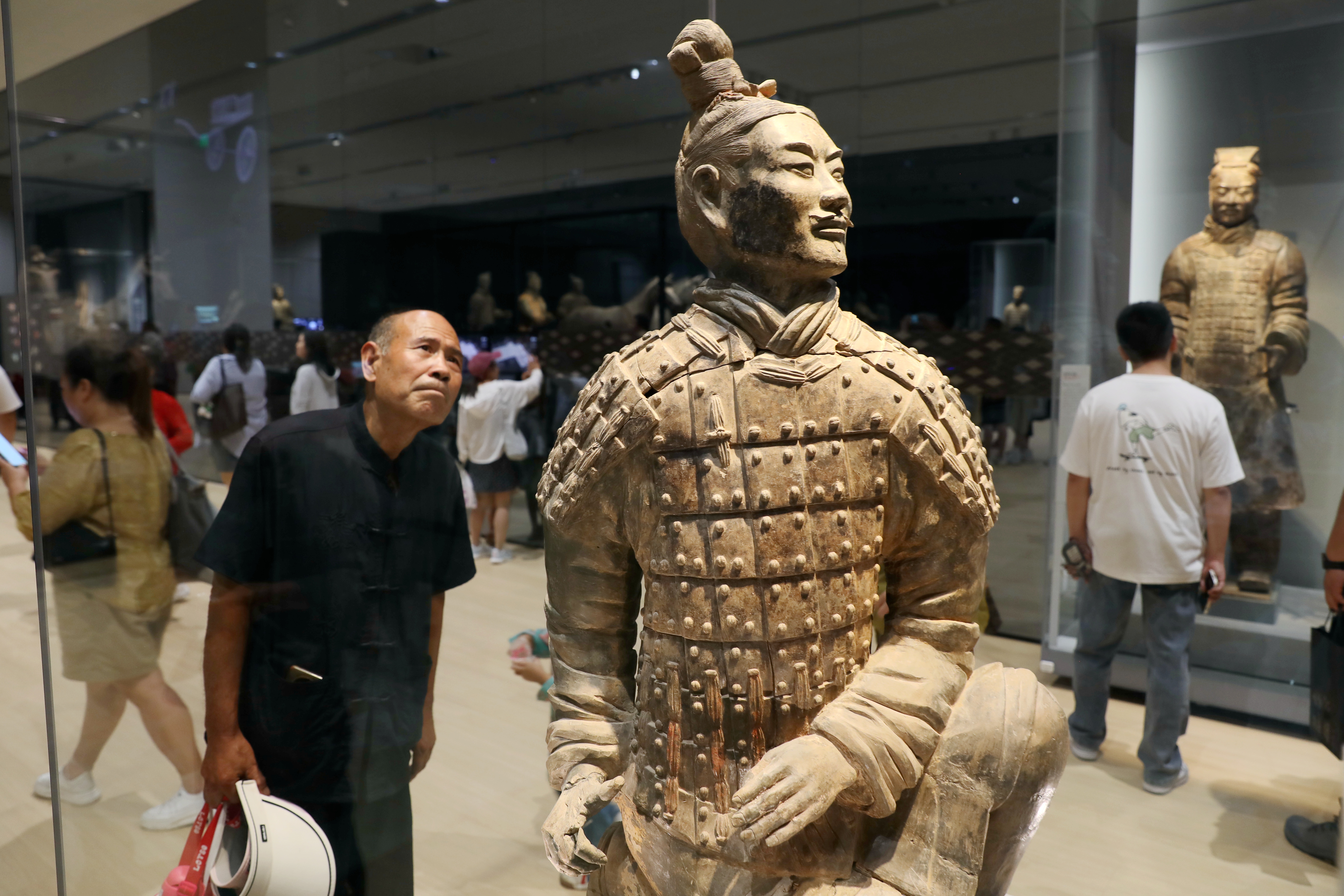 秦始皇帝陵考古发现首次集中亮相