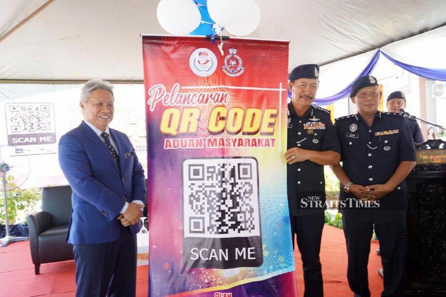 Sabah police launch pilot QR code reporting system in four districts