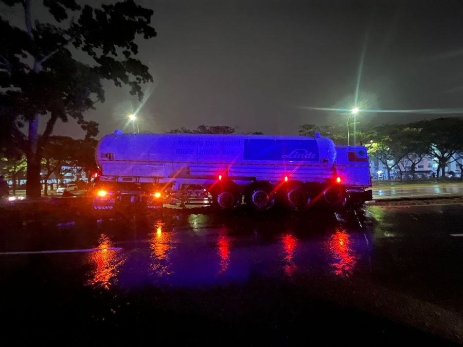 Tanker crash at Pasir Gudang highway causes massive congestion