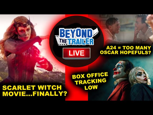 MCU Scarlet Witch Movie 2026? Joker 2 Box Office Tracking aka Projections, A24 Oscar Predictions