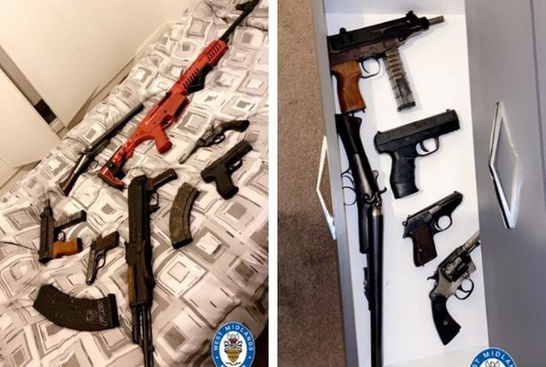 Murder plot used military grade gun 'able to fire 800 rounds a minute'