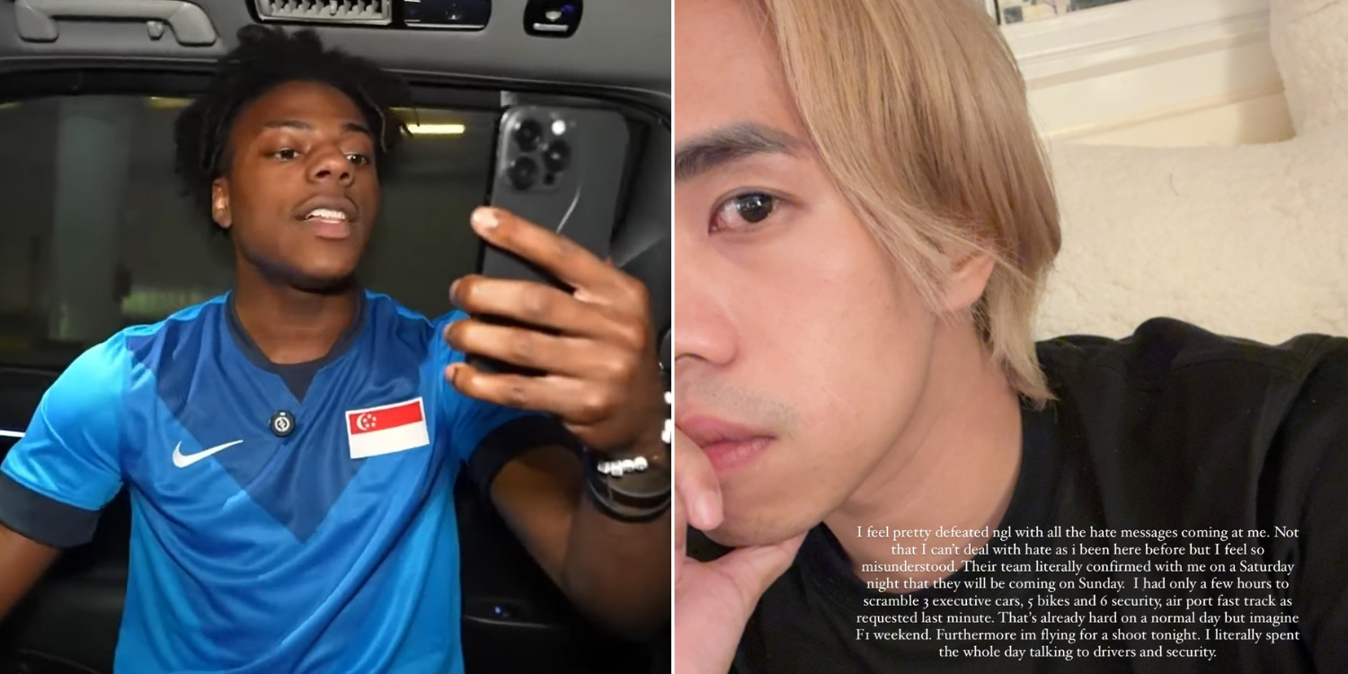 Jianhao tan feels ‘defeated’ by hate messages from ishowspeed fans over failed s’pore stream