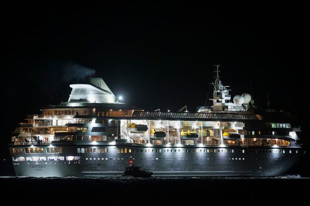 Villa Vie Odyssey: Cruise ship stuck in Belfast for months finally sets sail - then forced to return