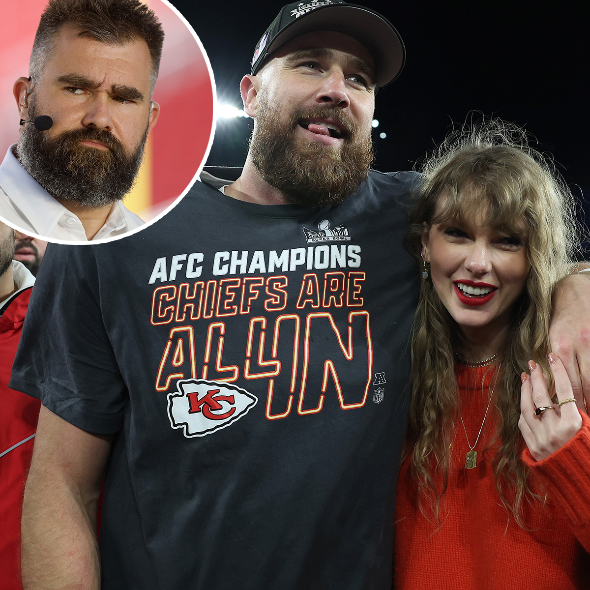 Jason Kelce Playfully Teases Travis Kelce Over Taylor Swift’s Return to NFL Game