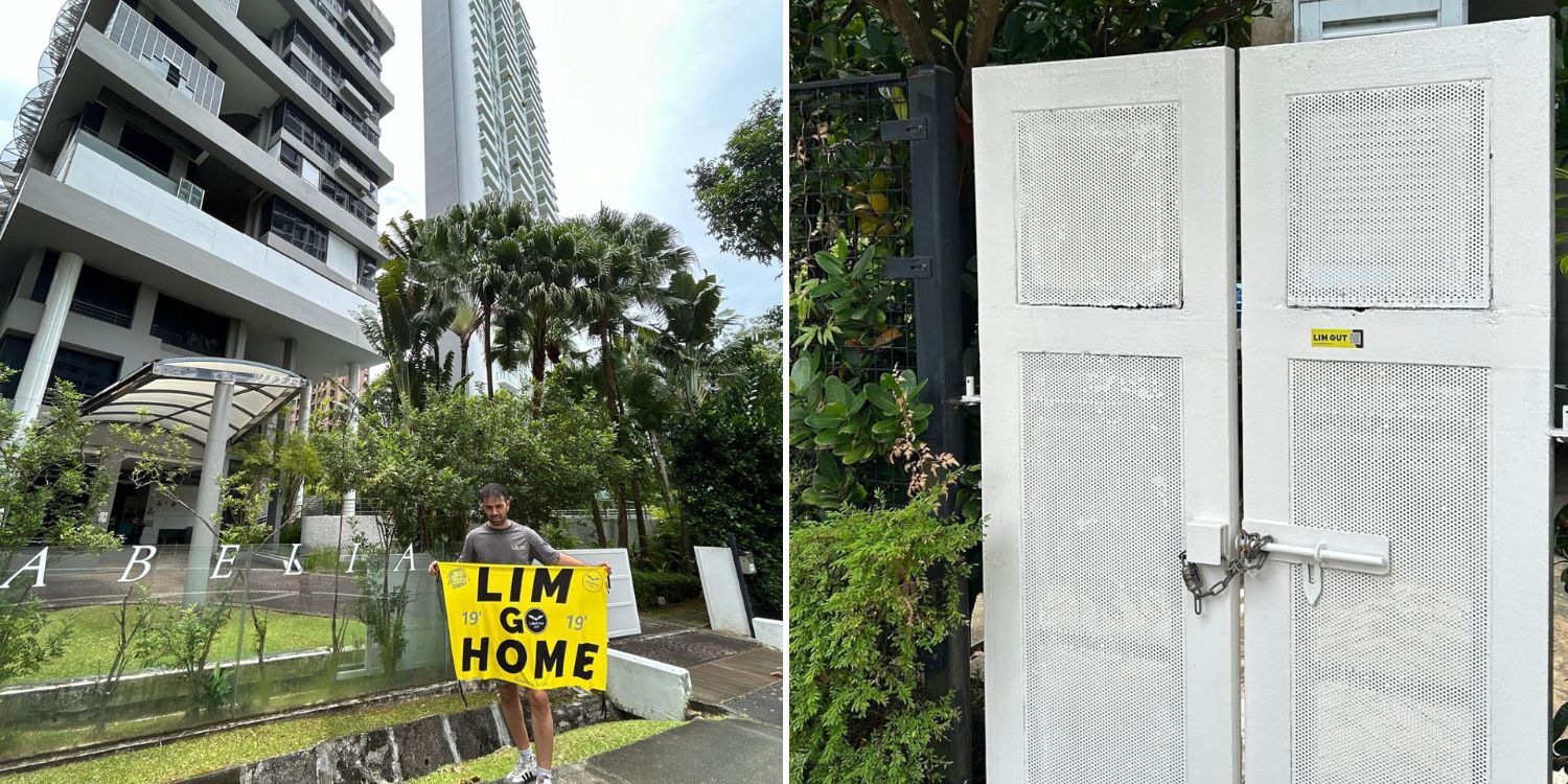 ‘Lim go home’: valencia cf fan detained for protesting outside billionaire Peter Lim’s house in s’pore