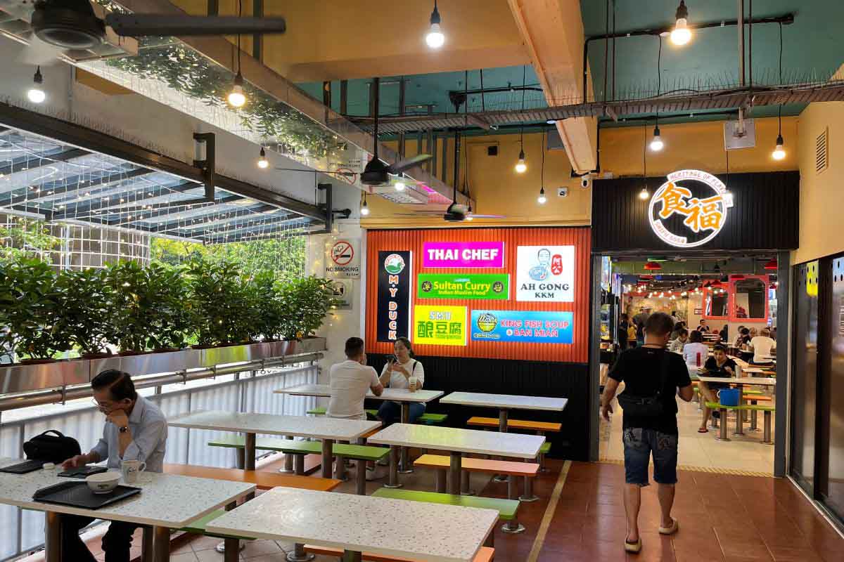 Newly renovated 24-hour food court at Bras Basah Complex reopened