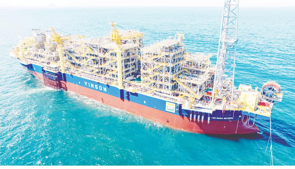 Yingson Production’s FPSO Maria Quitéria achieves first oil