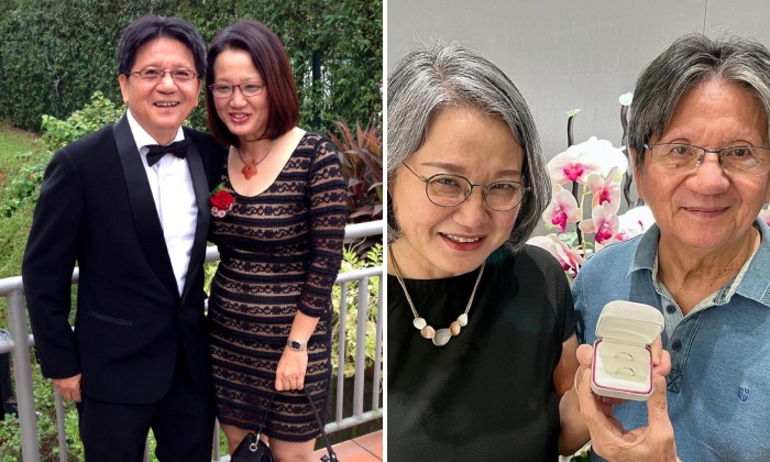 Sylvia Lim shows off wedding rings, jokingly asks Prime Minister for election info to plan honeymoon