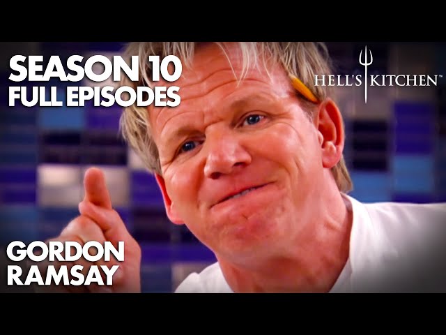 The Most INTENSE Dinner Service! | Hell's Kitchen | Season 10 - Episodes 13, 14, 15 | Gordon Ramsay