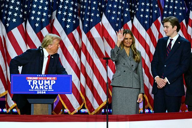How tall Barron Trump actually is as people baffled by staggering size difference with dad