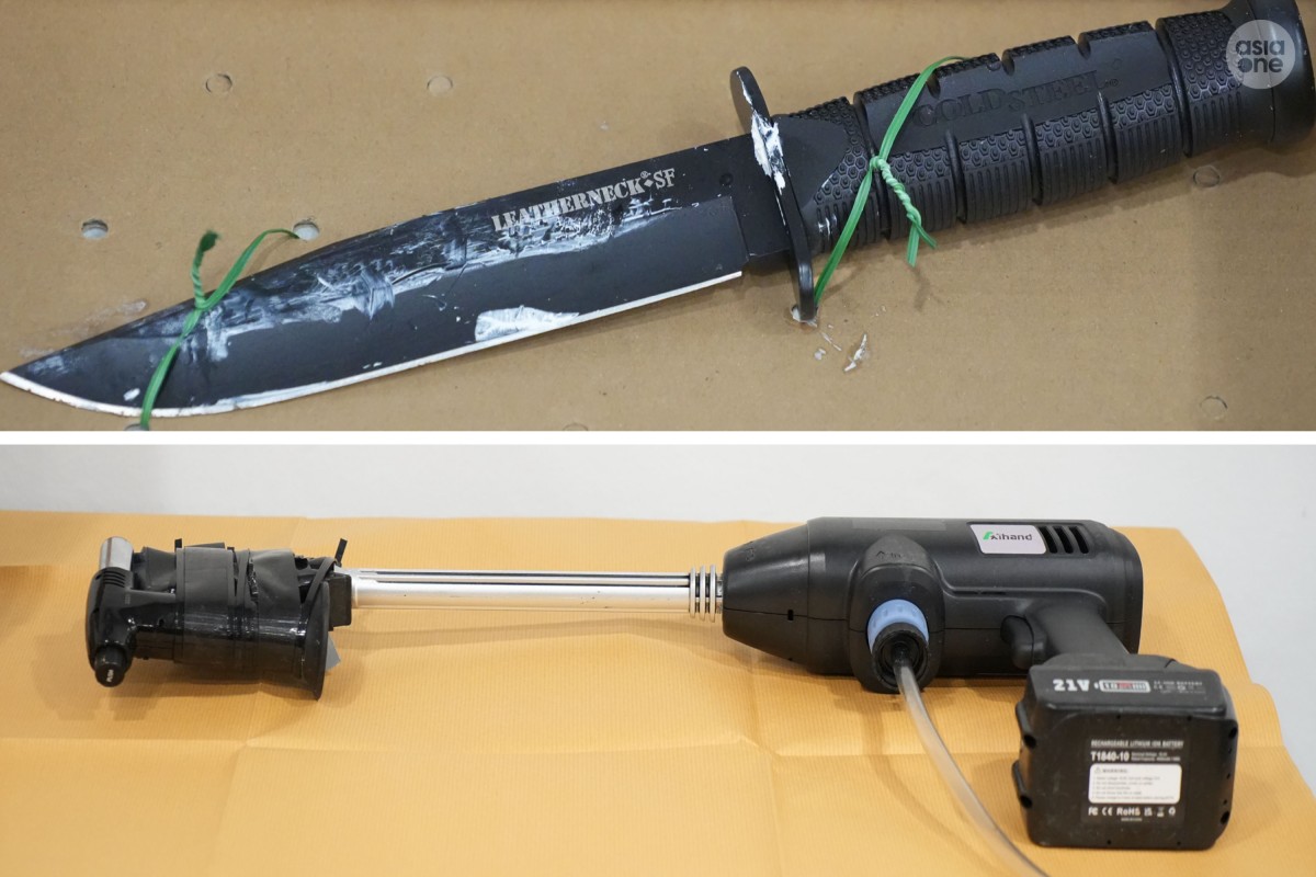 Man shot at Pasir Ris Park attacked police with improvised flamethrower