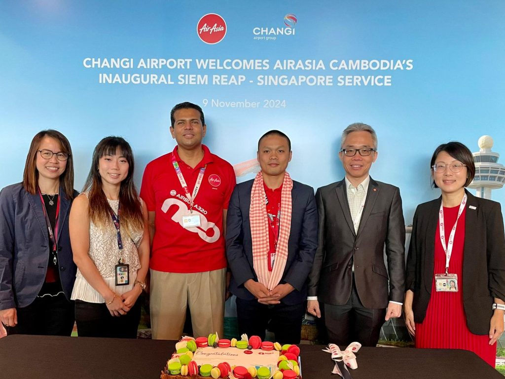 AirAsia Cambodia launches flights from Singapore to Siem Reap