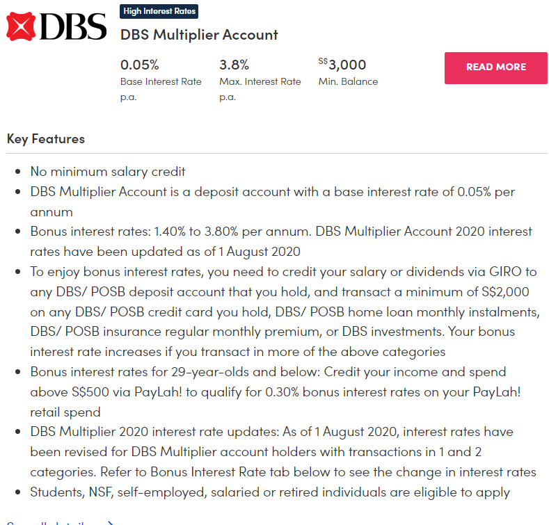 10 best savings accounts in Singapore with highest interest rates (November 2024)