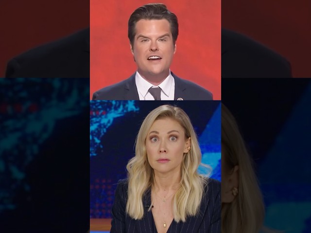 Pour out a little Capri Sun for Matt Gaetz #dailyshow #MattGaetz