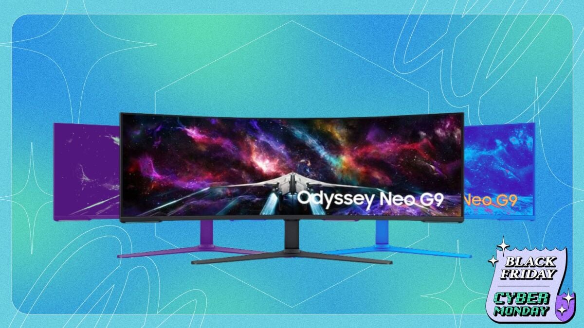 Samsung has a 'buy one, get one free' sale on Odyssey gaming monitors for Cyber Monday