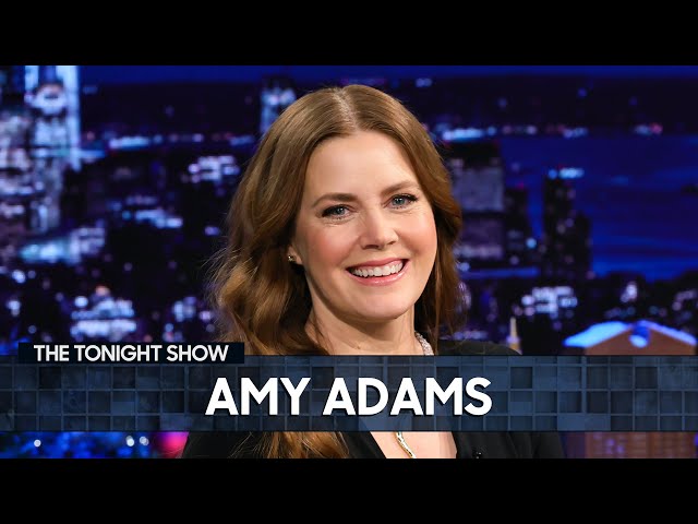 Amy Adams on Singing Karaoke with Taylor Swift and Becoming a Swiftie at 50 | The Tonight Show