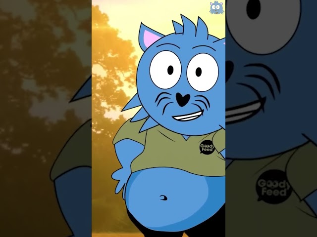 When Blue Cat plays Ji Gu Pa with Doraemon~