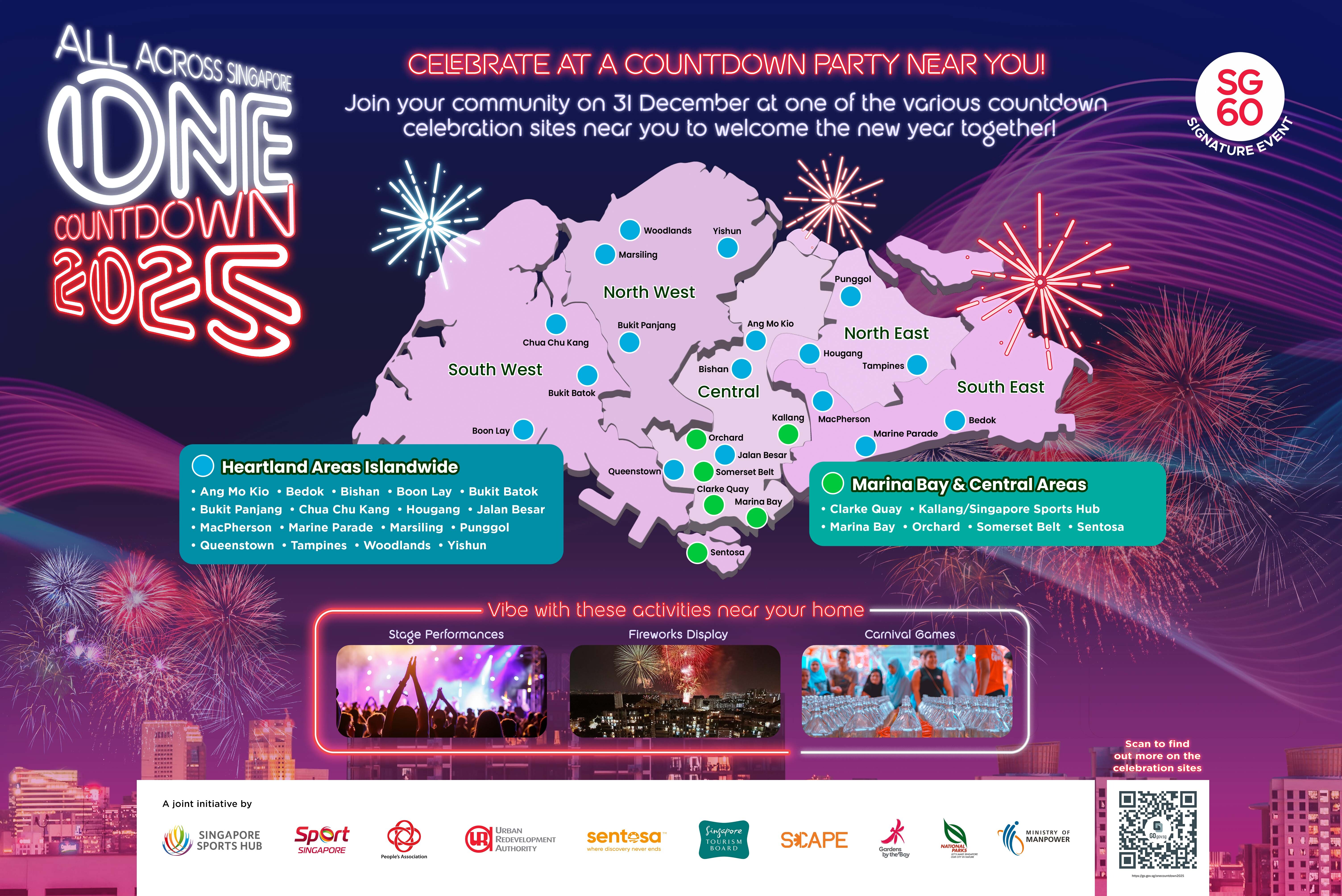 One Countdown 2025: Your Family-Friendly Guide to New Year Celebrations in Singapore