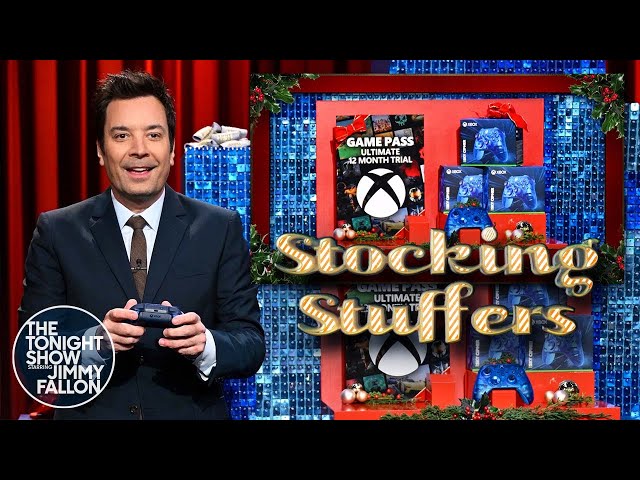 Tonight Show Stocking Stuffers 2024: Xbox Ultimate Game Pass and Sky Cipher Wireless Controller