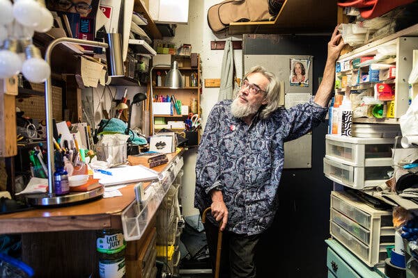 He Won’t Leave His Home. The Landlord Is Renovating Around Him.