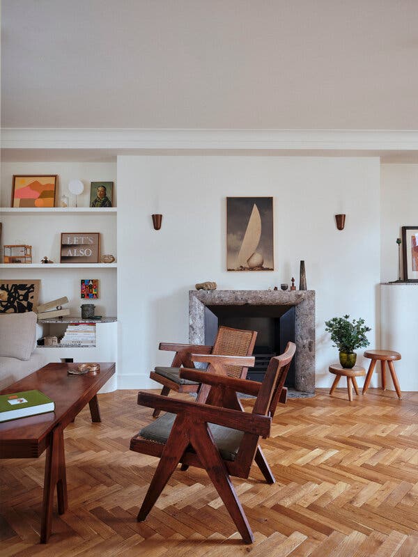 A London Apartment Where Family Life and Treasured Artworks Coexist