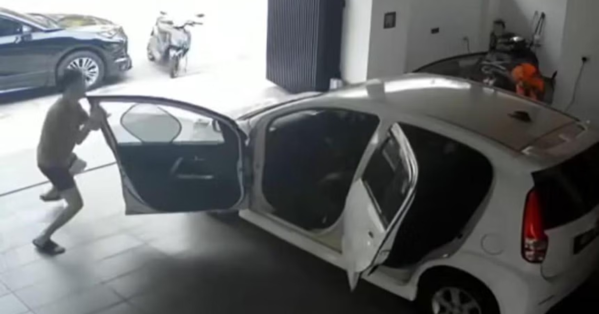 Video went viral! Home owner fights back against two armed burglars!