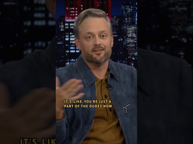 Jimmy bunked with #NateBargatze on his bus for his Be Funny Tour 🤣 #FallonTonight