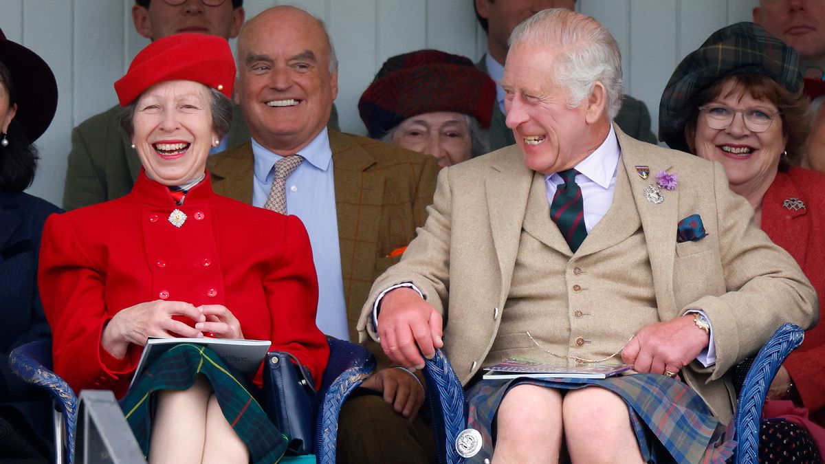 Hilarious moment Princess Anne gifted King Charles a toilet seat for Christmas