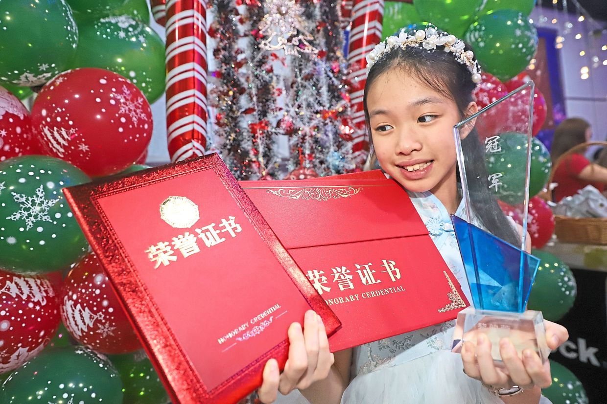 Penang children shine in China singing contest