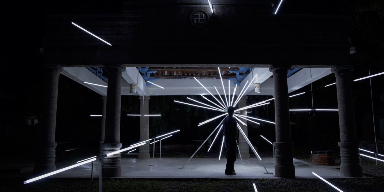 Malaysian artist's light installation, inspired by North Star, illuminates Amsterdam