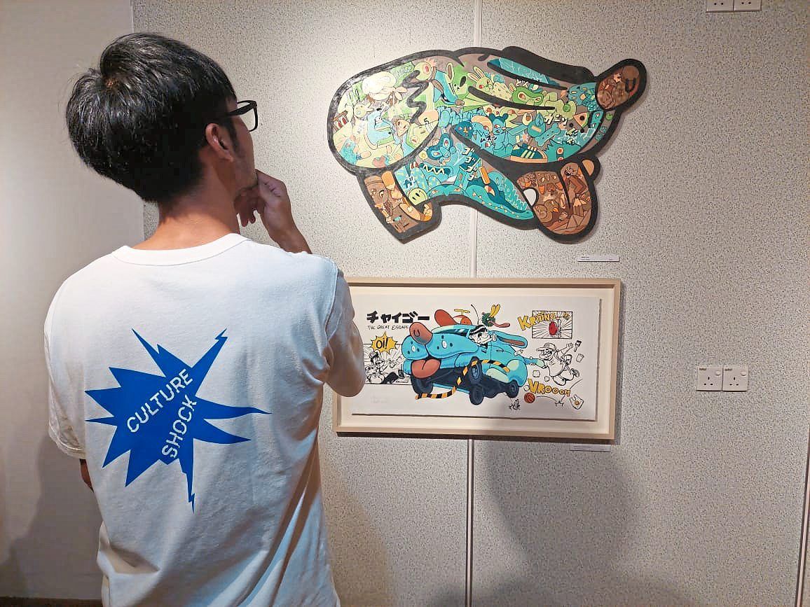 Street art gets the gallery treatment in this KL showcase