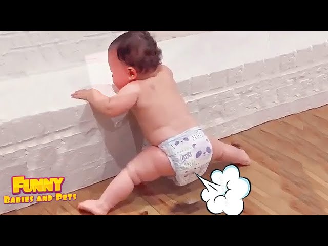 TRY NOT TO LAUGH 😂 Funny Trouble Silly Babies | Funny Baby Videos