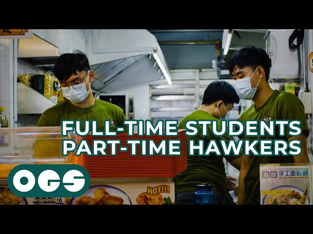 Juggling University And A Hawker Stall With My Classmates