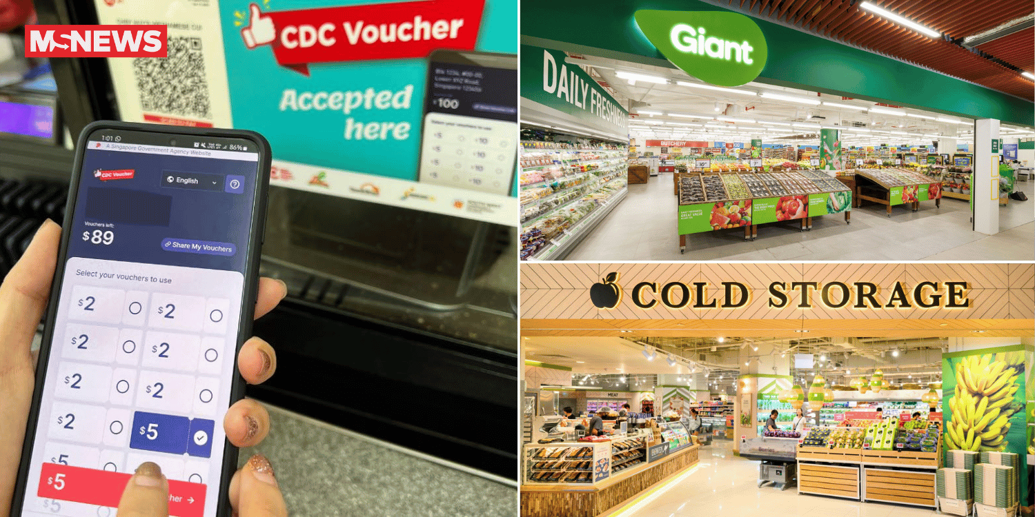 Get s$6 return voucher & 600 yuu points with s$60 cdc spend at Giant & cold storage till 9 Jan