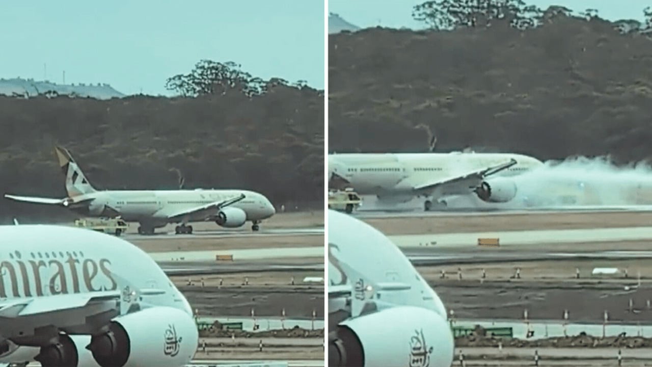 又有航空客机事故 轮胎爆裂紧急中止起飞