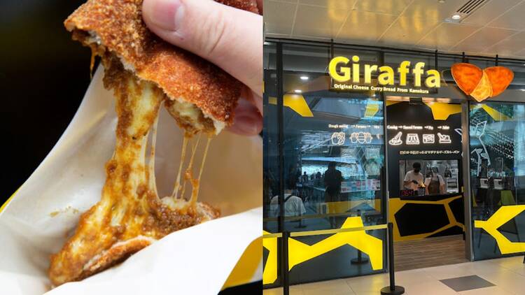 Giraffa: This viral Japanese curry cheese bread from Kamakura is now available in Singapore