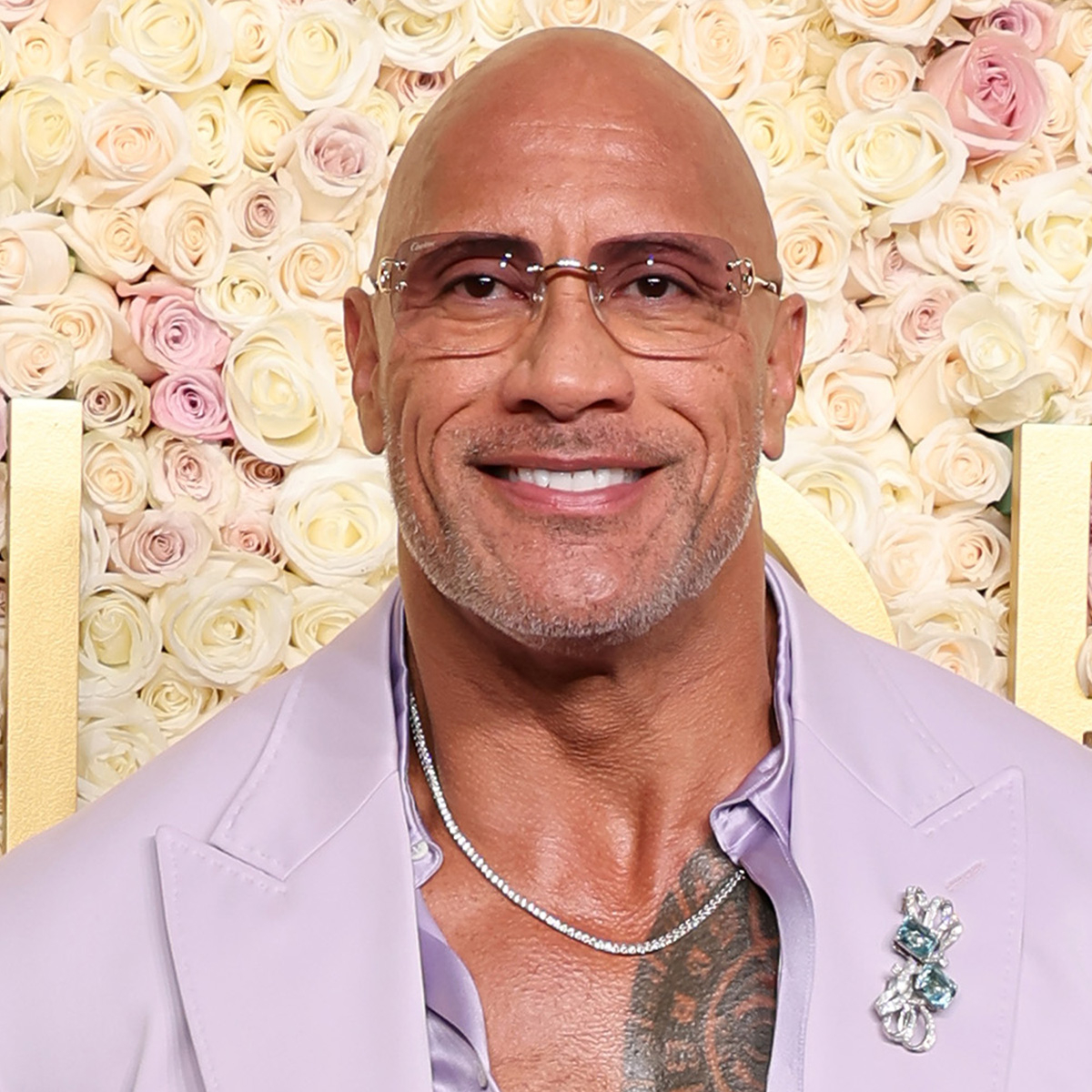 2025 Golden Globes: Here’s What Dwayne Johnson Does With His Chest Hair