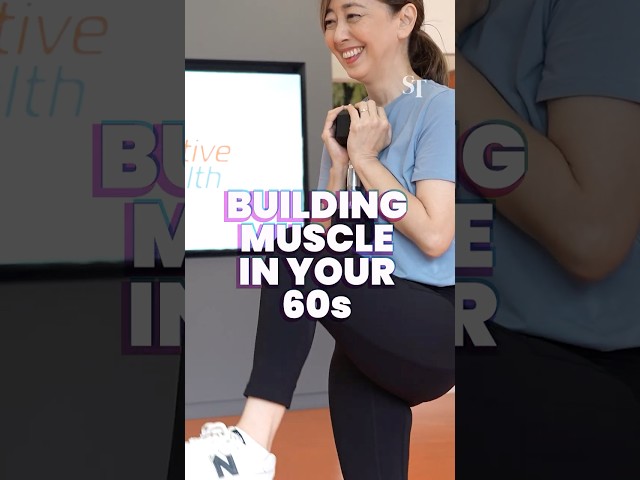 Exercises to build muscles in your 60s | Sumiko at 61