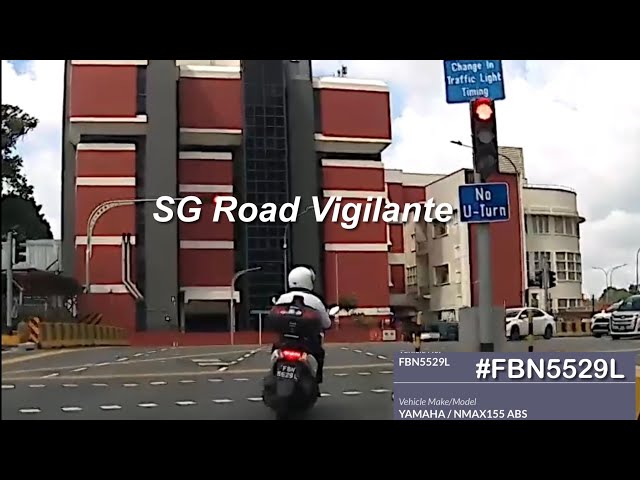 parking enforcement officer from cisco certis fail to conform to red light signal