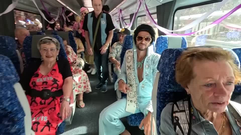 Elvis express whisks aussie fans to annual tribute festival